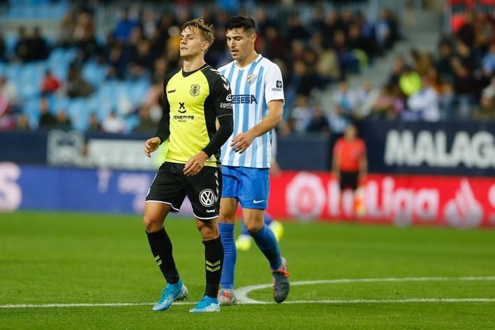 El CD Tenerife no pudo ganar a un sólido Málaga CF en casa