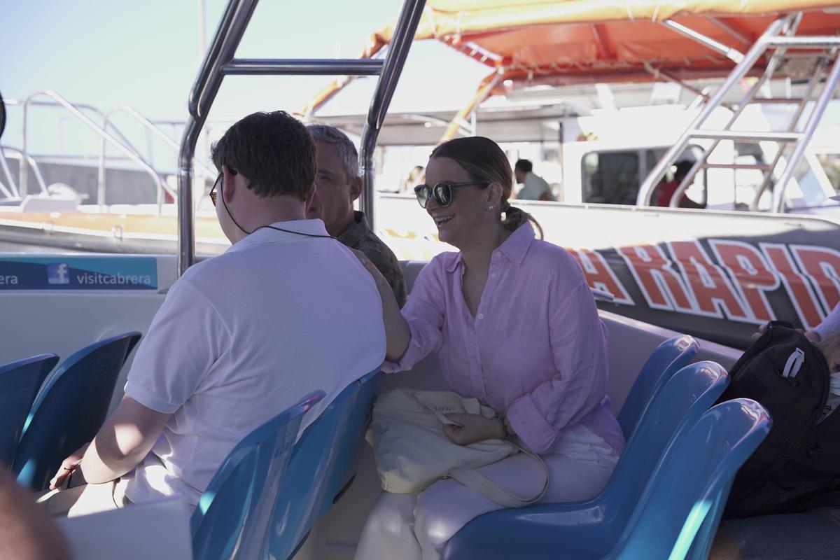 Marga Prohens visita la isla de Cabrera Marga Prohens visita la isla de Cabrera