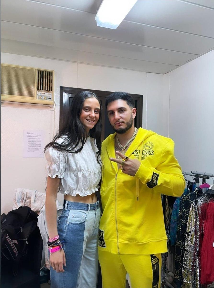 Victoria Federica junto a Omar Montes
