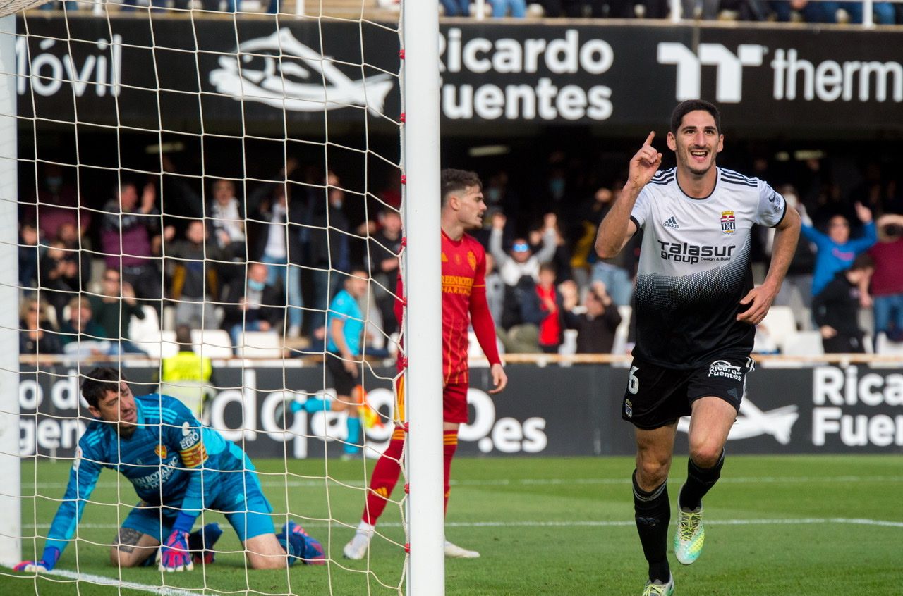 Así ha sido el partido del FC Cartagena contra el Zaragoza