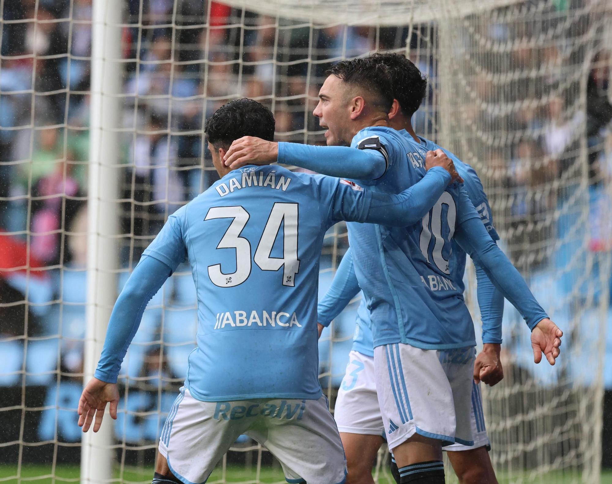 El Celta-Villarreal, en imágenes