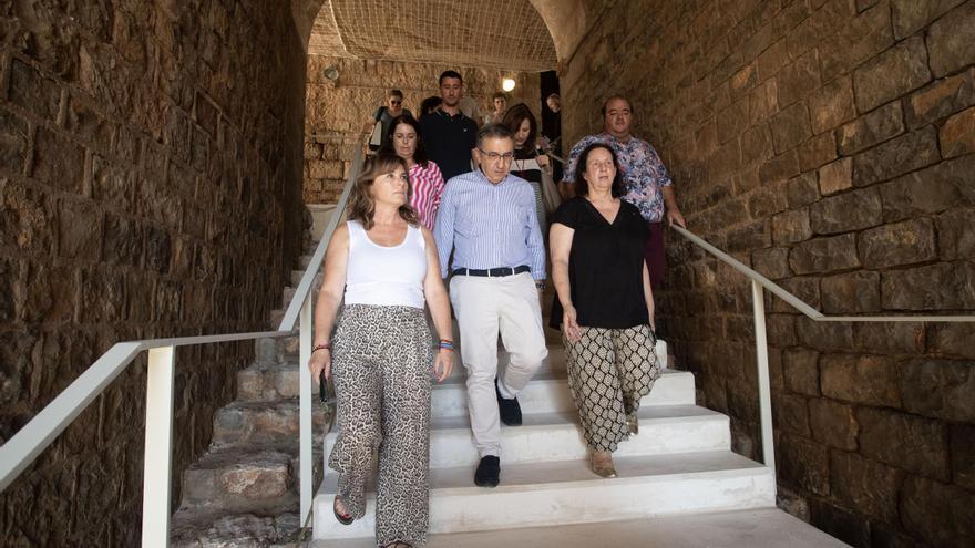 Visita a las obras del Teatro Romano de Sagunt