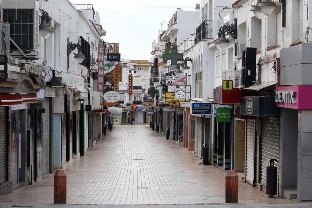 Lunes, 27 de abril | Las calles de Torremolinos durante el estado de alarma