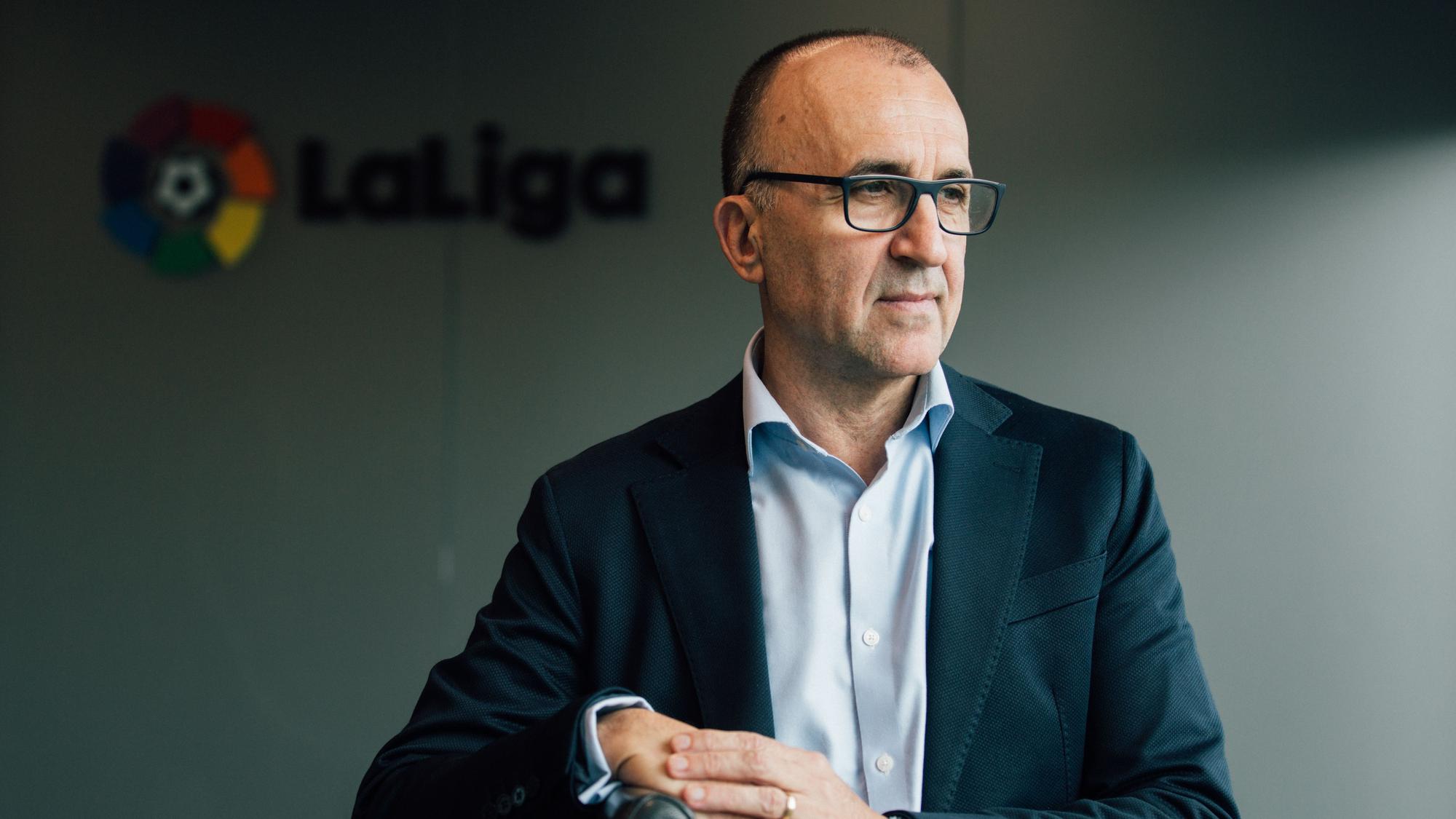 Javier Gómez, director general de LaLiga.