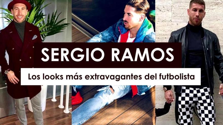 Los looks más extravagantes de Sergio Ramos