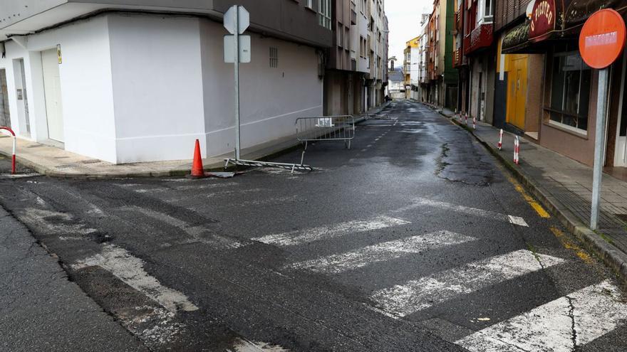 Vilagarcía aprovecha la tregua sin lluvias para terminar de asfaltar varias calles
