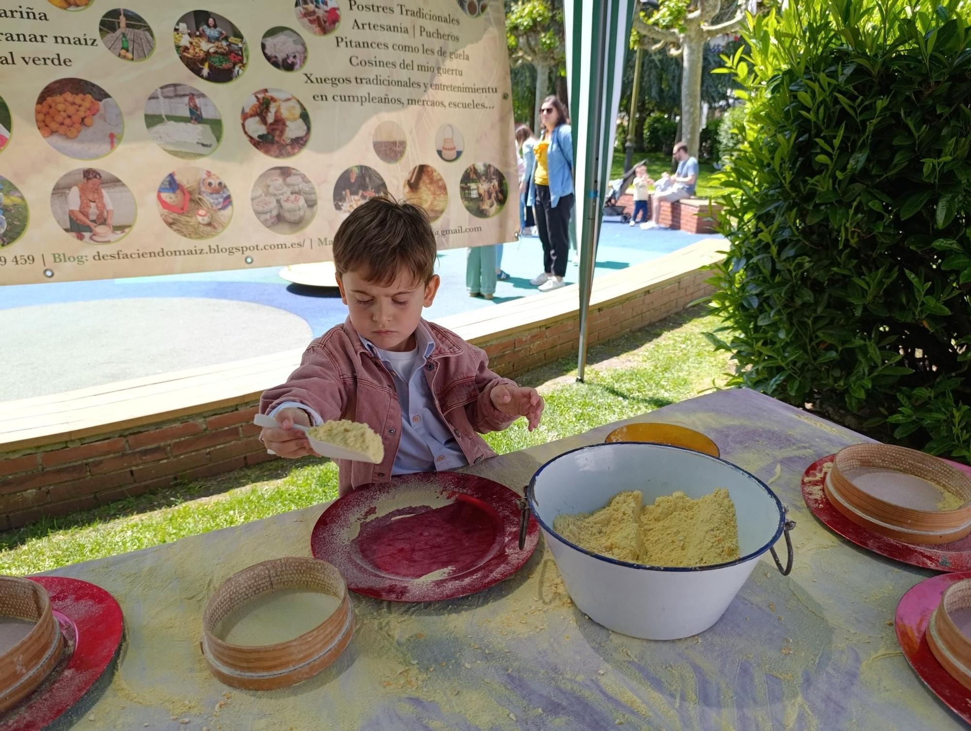Los pequeños de Llanera conocen los oficios tradicionales