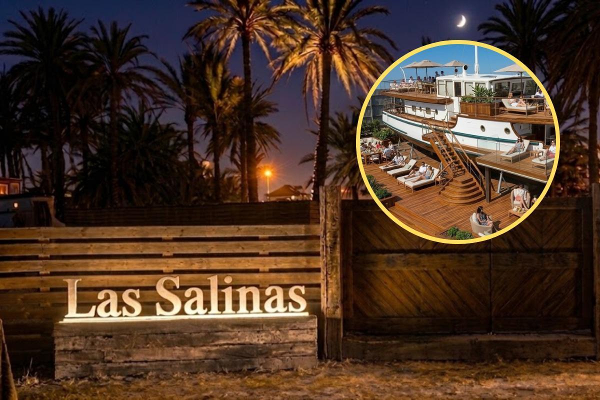El yate de los años 30 que se convertirá en dos suites frente al Mar Menor.