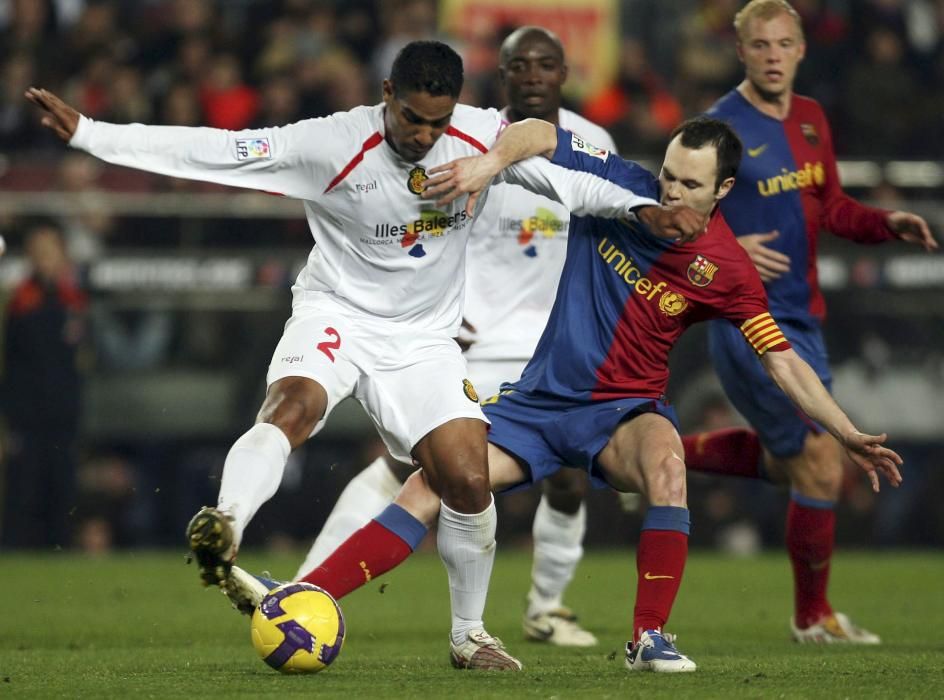 Cléber Santana, exjugador del RCD Mallorca que viajaba en el avión siniestrado en Colombia