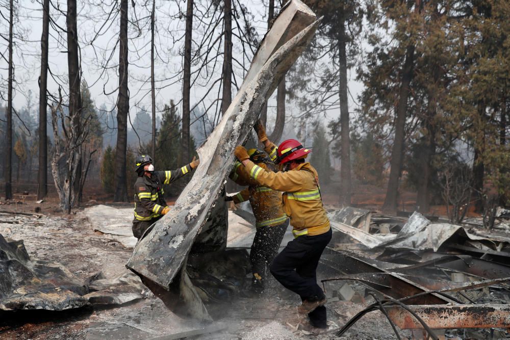 El devastador incendio de California, en imágenes