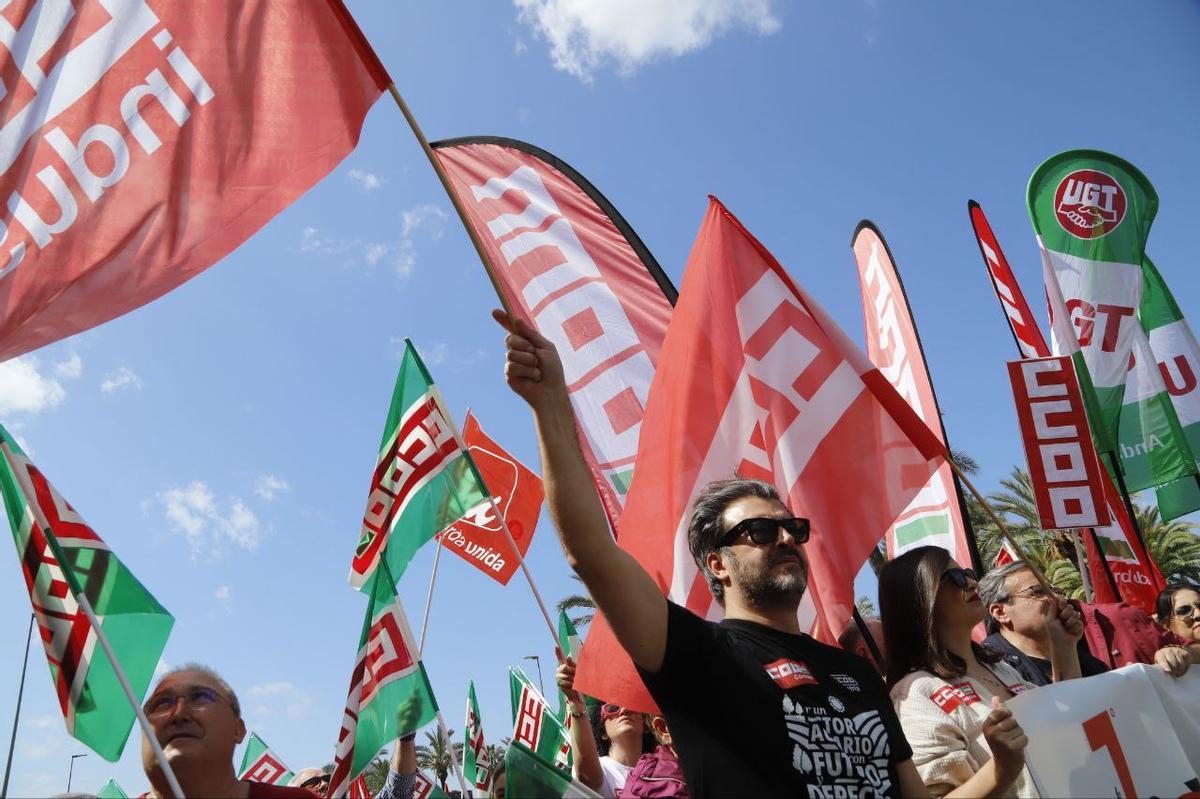 La manifestación del Primero de Mayo, en imágenes