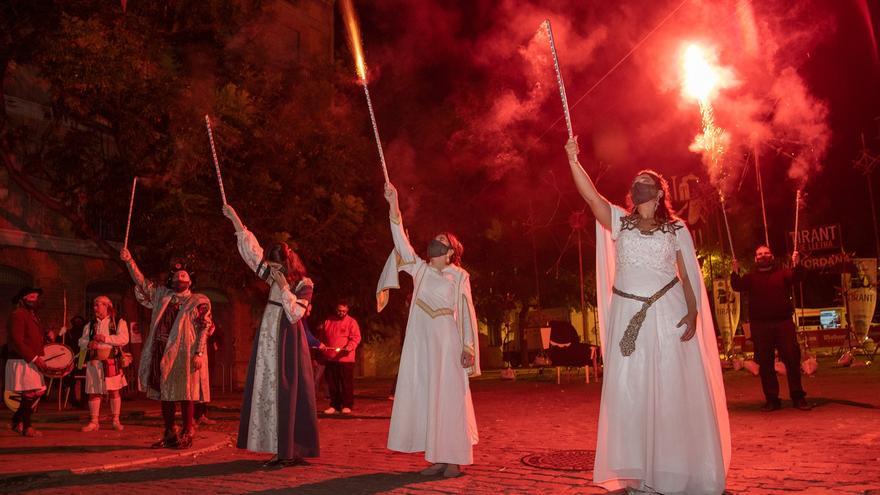 El fuego vuelve a Na Jordana con el Tirant de Lletra