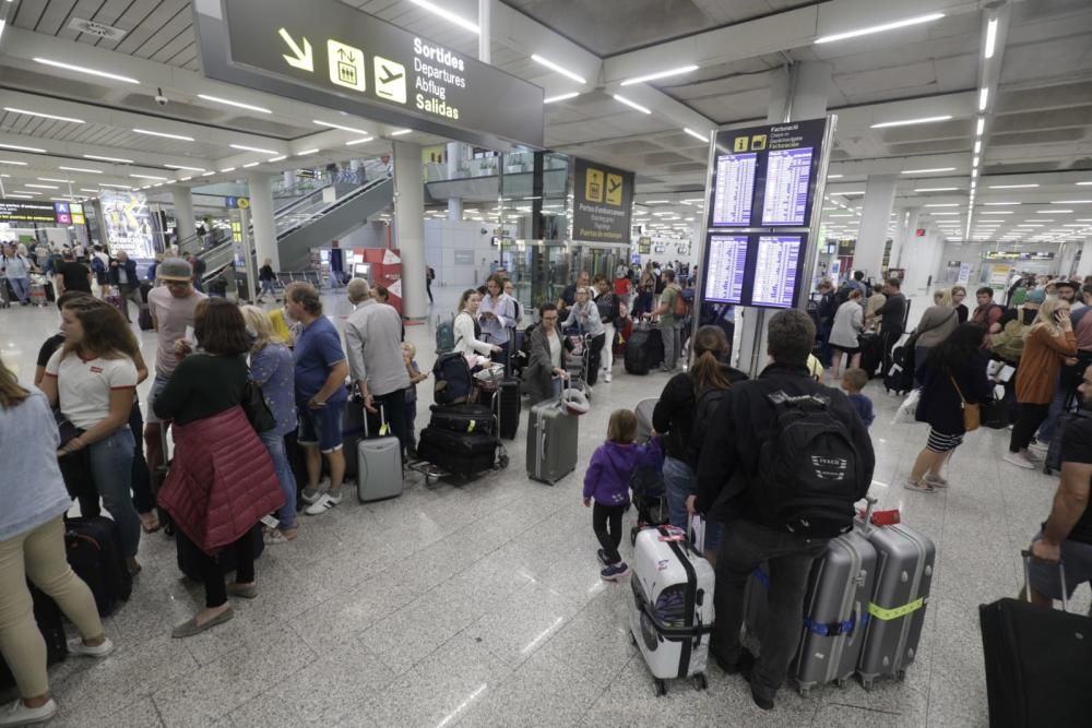 Unwetter sorgt für Chaos im Flugverkehr auf Mallorca