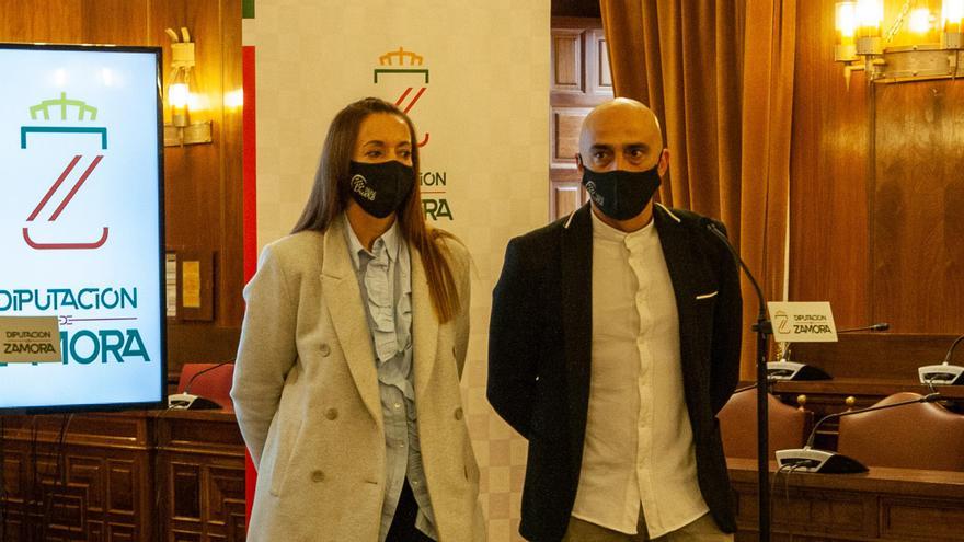 Ana Peralta y José Luis Marco presentan la segunda prueba del Circuito Provincial de Pádel