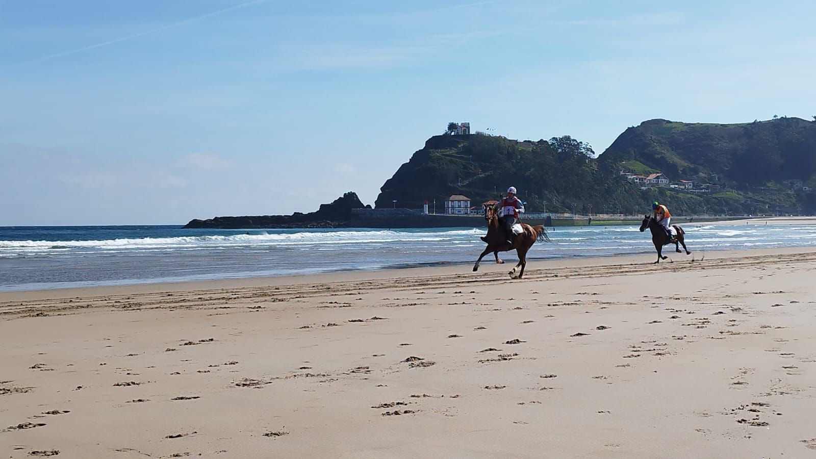 Carreras de caballos playa