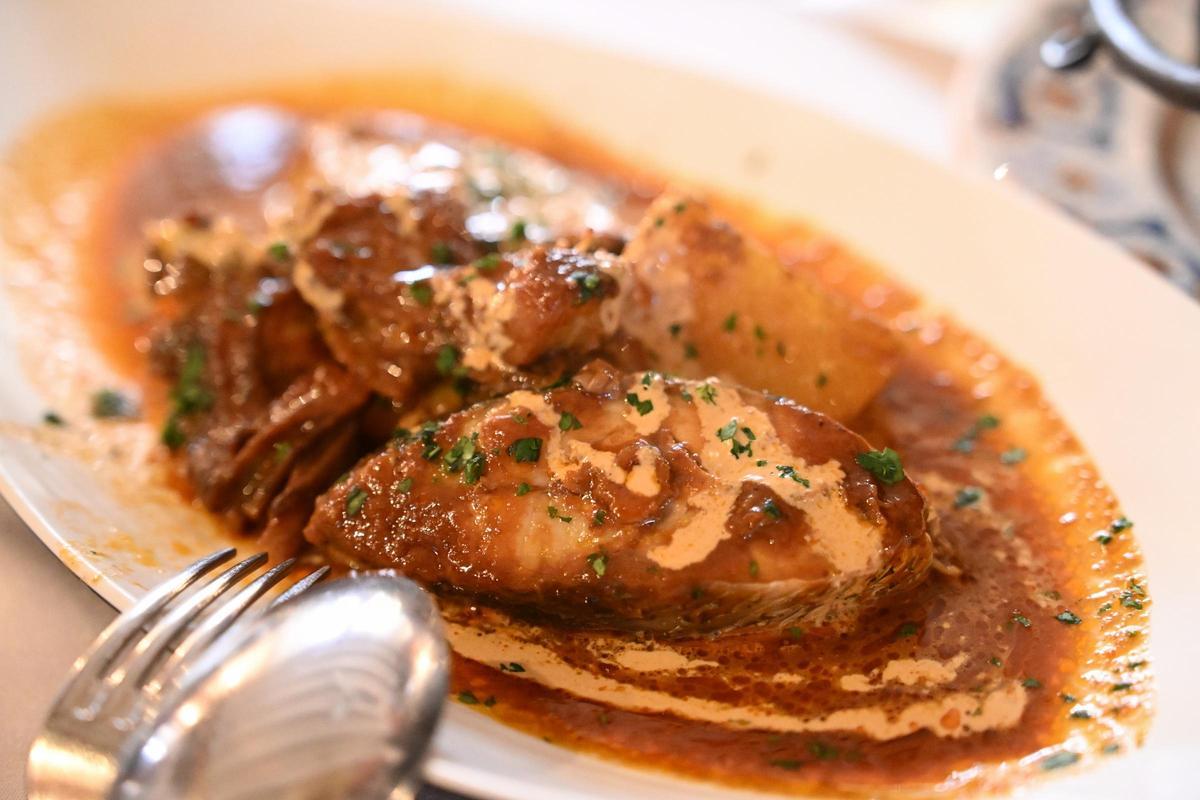 Gallineta y corvina del caldero.