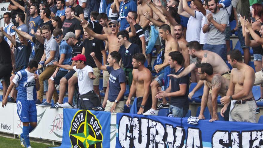 Aficionados del Hércules en El Collao