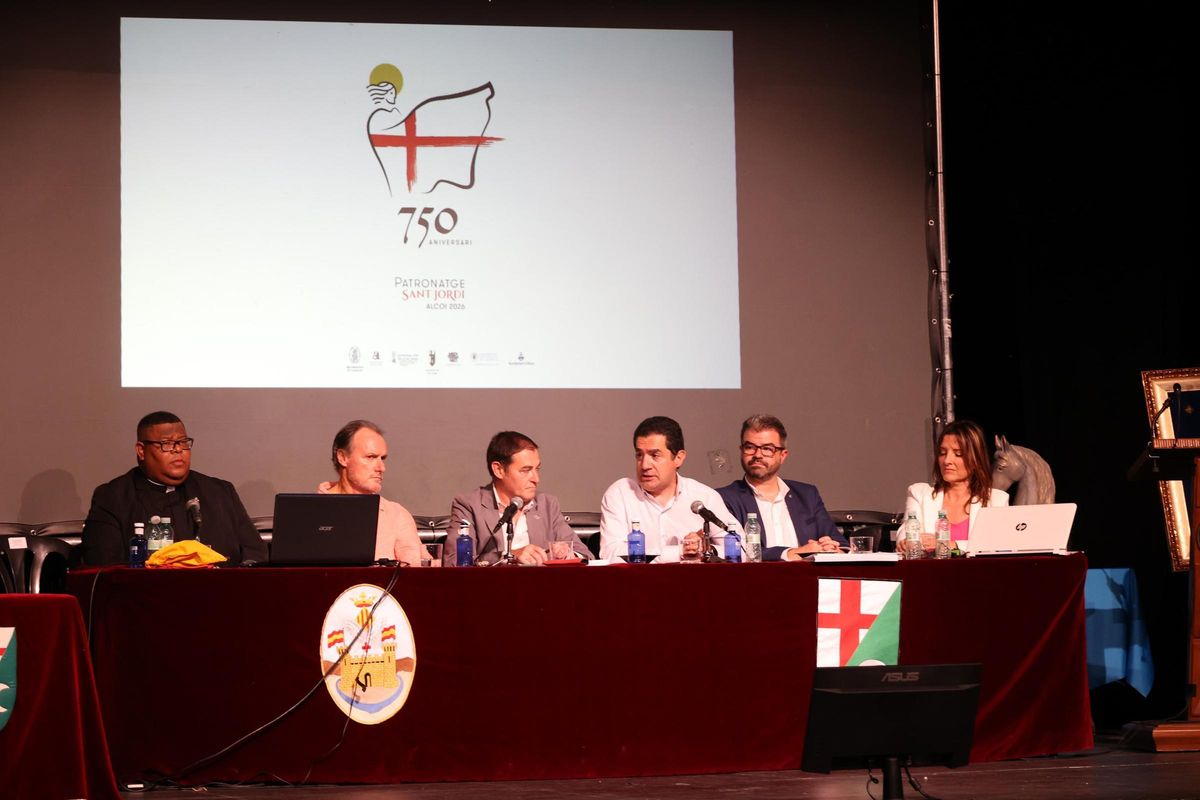 Presentación del cartel del 750 Aniversario del Patronazgo de San Jorge