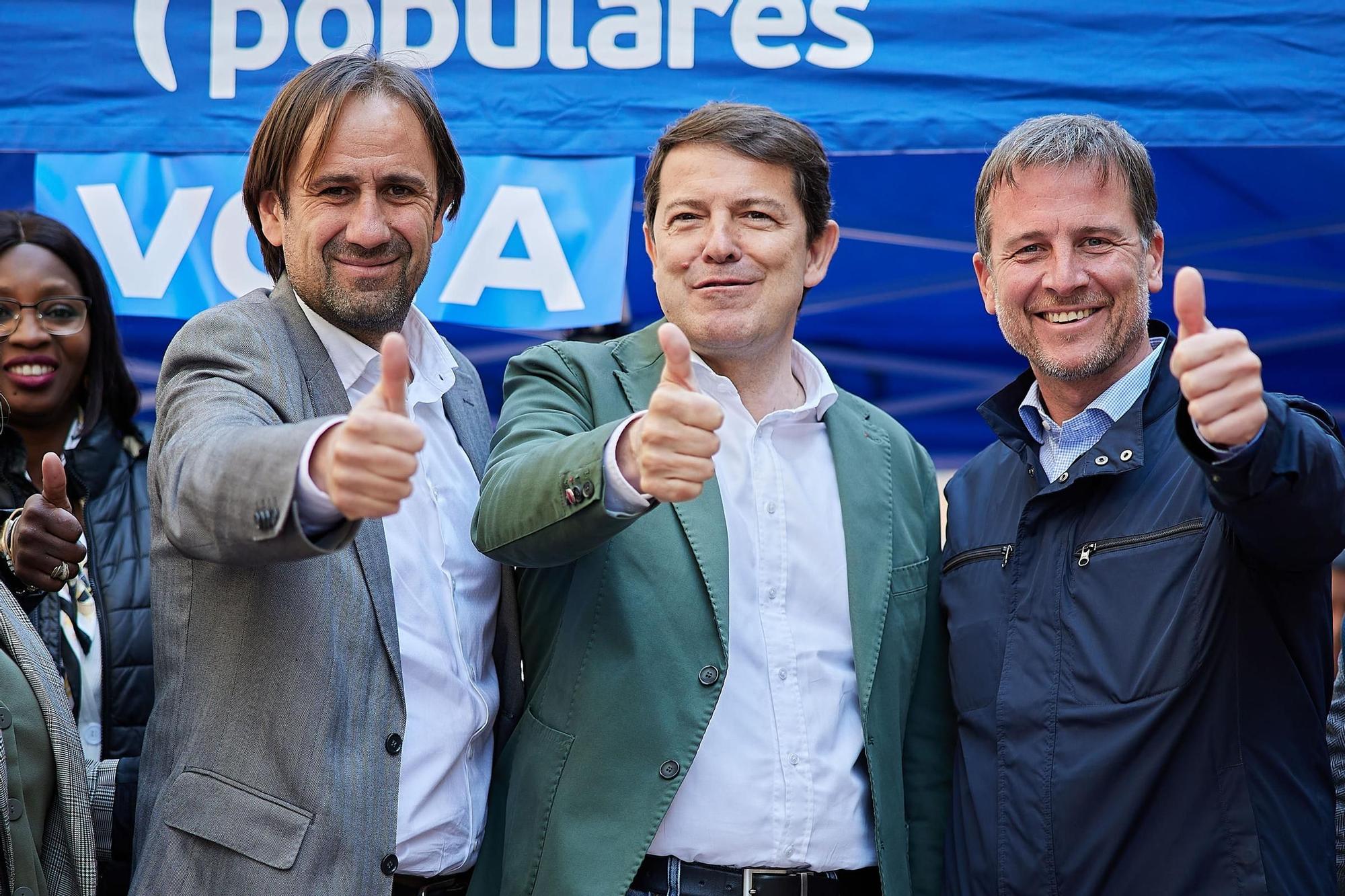 Alfonso Fernández Mañueco visita Miranda de Ebro