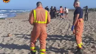 Tres personas mueren ahogadas en la playa de Tavernes de la Valldigna