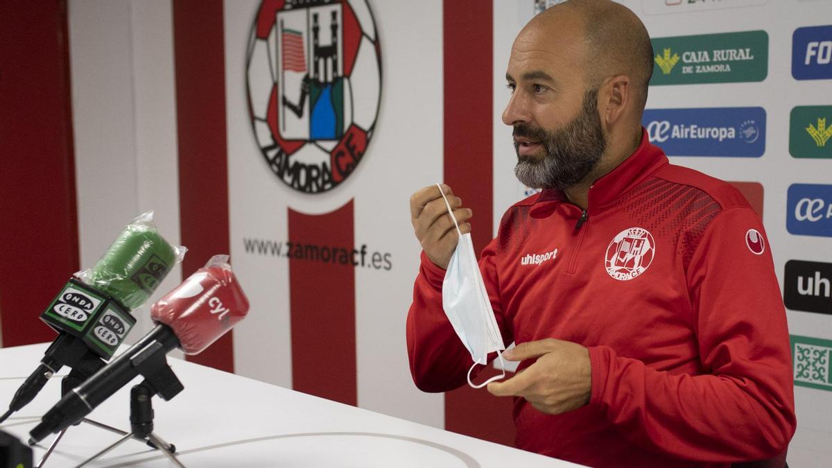 David Movilla, entrenador del Zamora CF