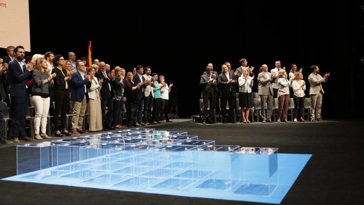 El escenario del Teatre Nacional de Catalunya.