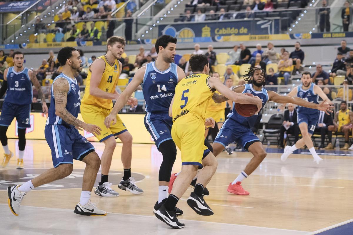 Baloncesto: Dreamland Gran Canaria - Turk Telekom Ankara