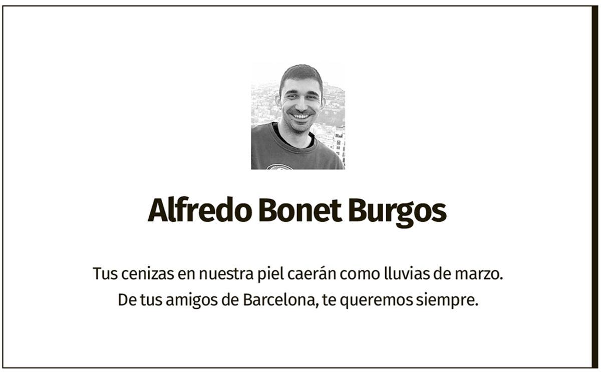 Alfredo Bonet Burgos