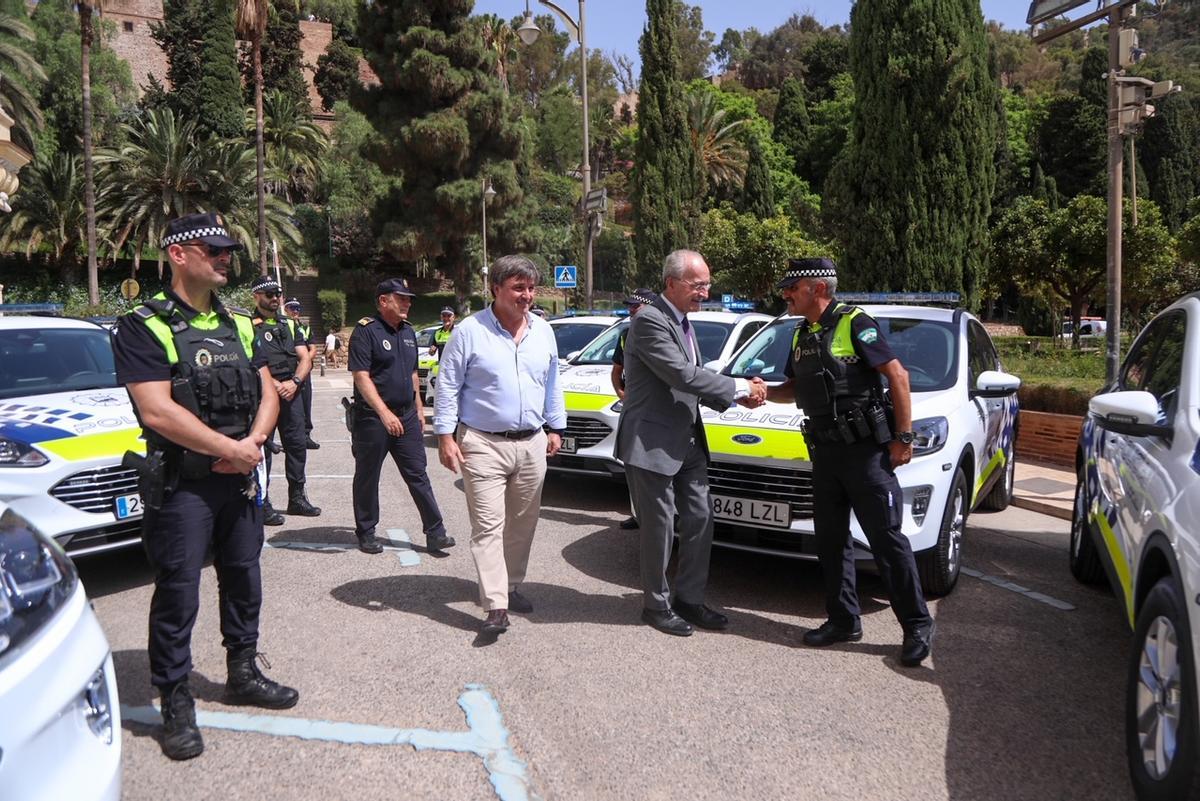 Nuevos vehículos Policía Local de Málaga