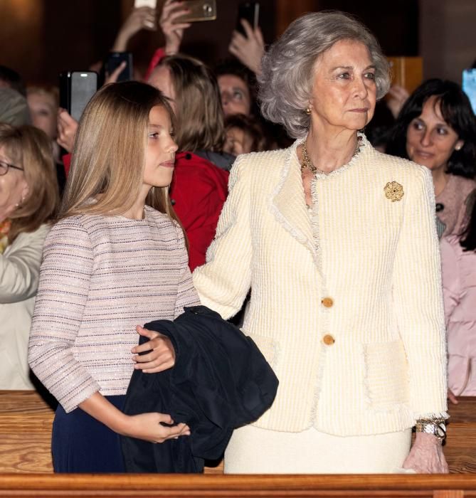 Las imágenes de los Reyes en la Catedral de Mallor