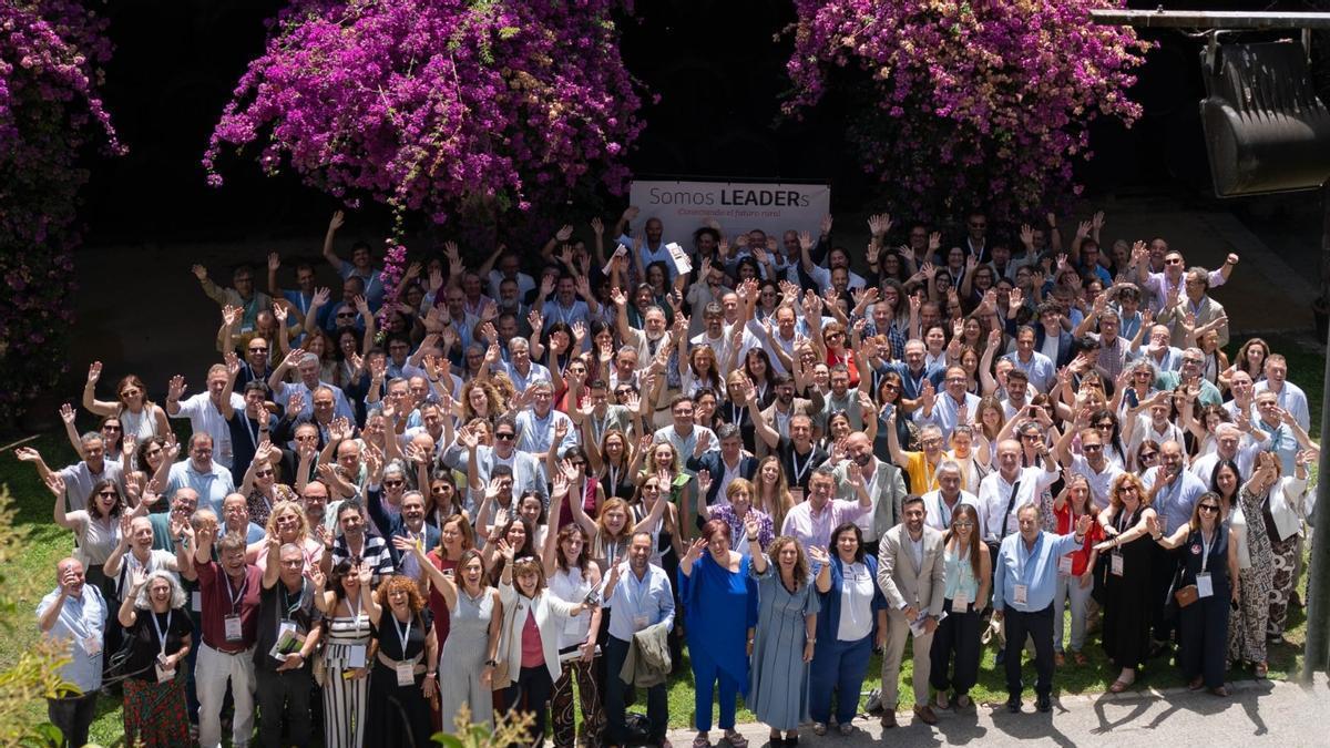 Participantes en el encuentro de GDR y Leader en Jerez de la Frontera.
