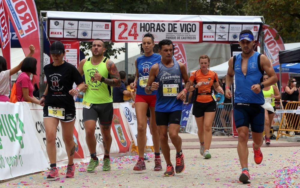 La competición arrancó ayer al mediodía en el parque vigués con 750 competidores