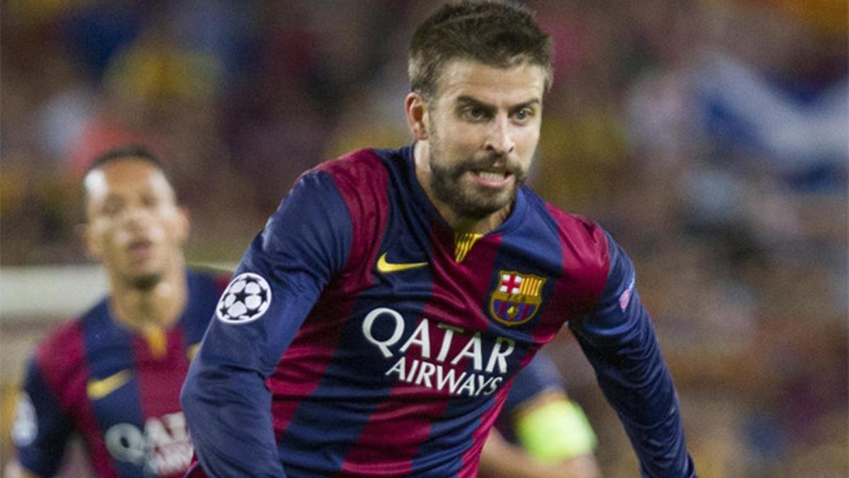 Piqué no está brillando en este inicio de temporada