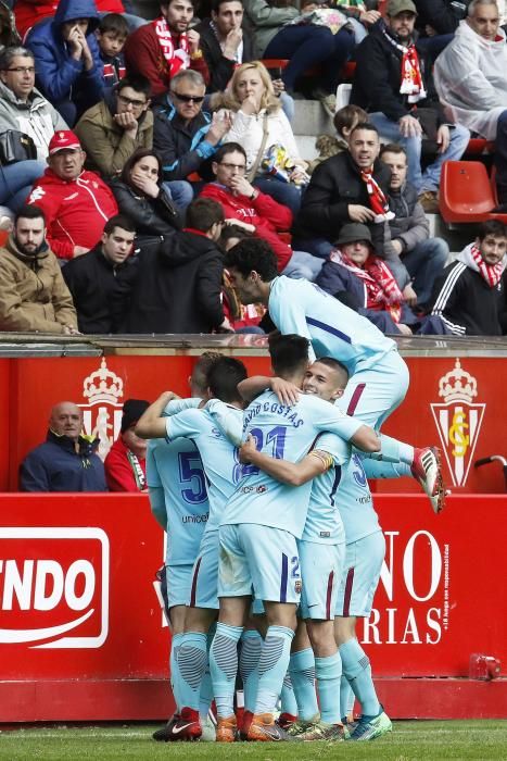 Sporting - Barclona B, en imágenes