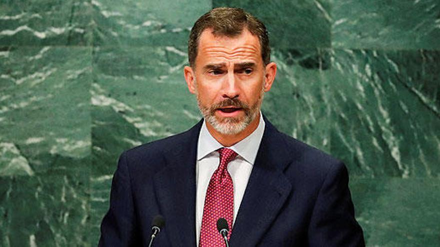 El Rey Felipe VI, en la Asamblea de la ONU.