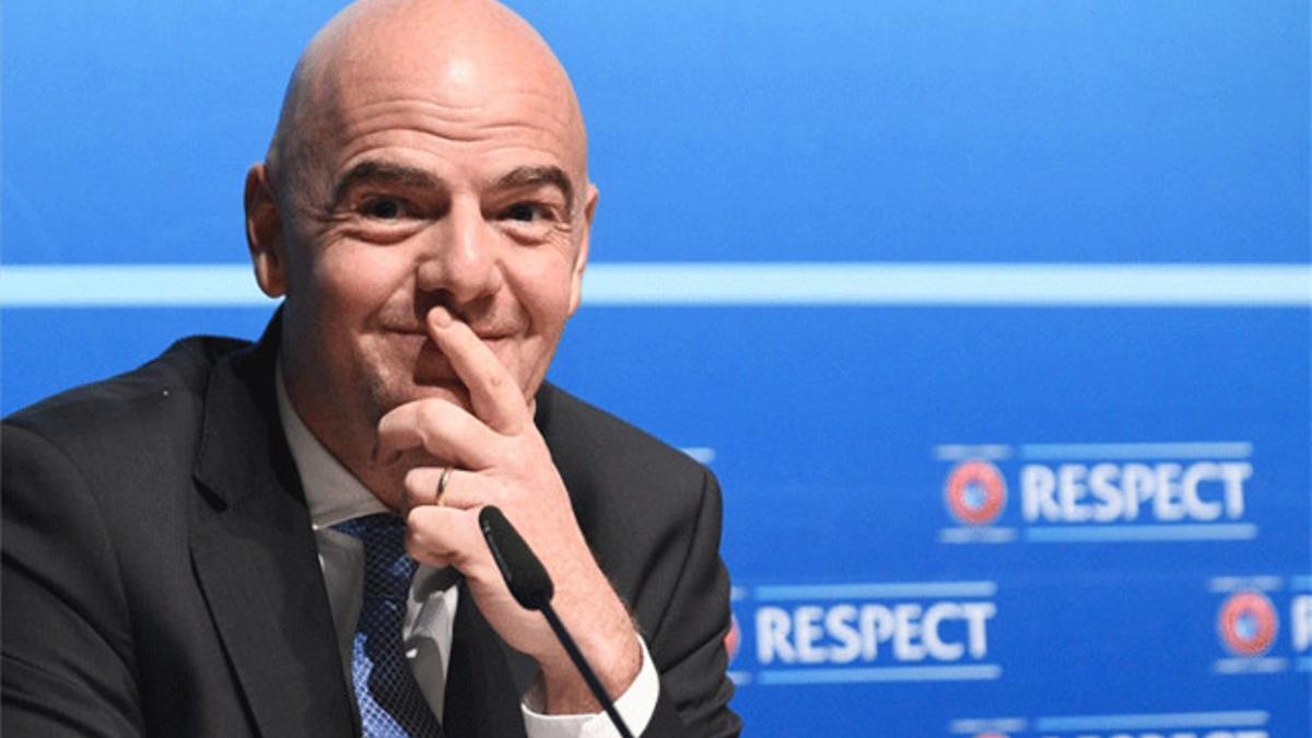 Gianni Infantino ganó en la primera votación