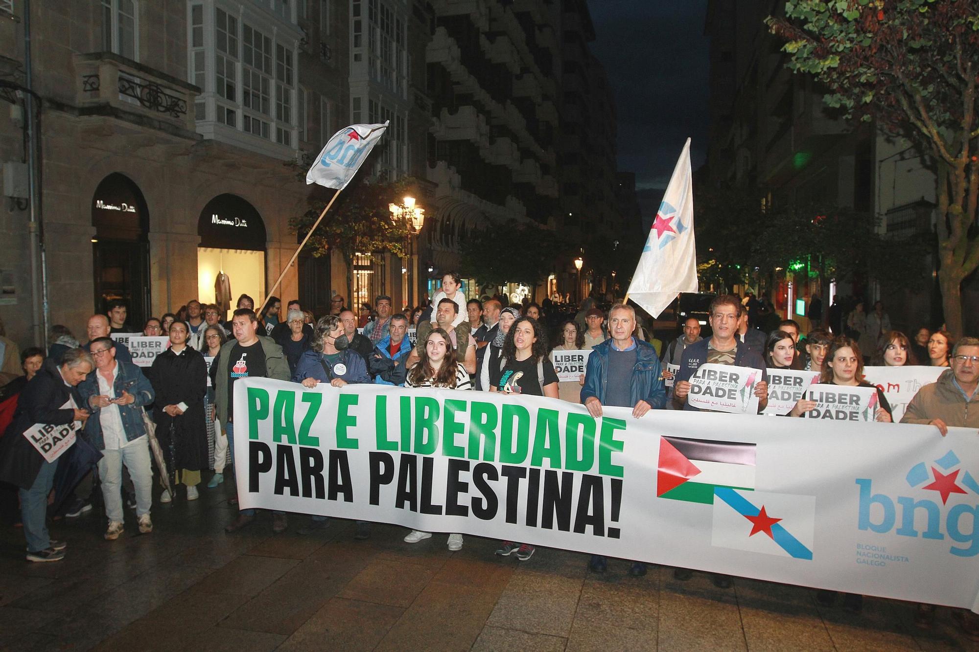 Galicia sale a la calle por Palestina