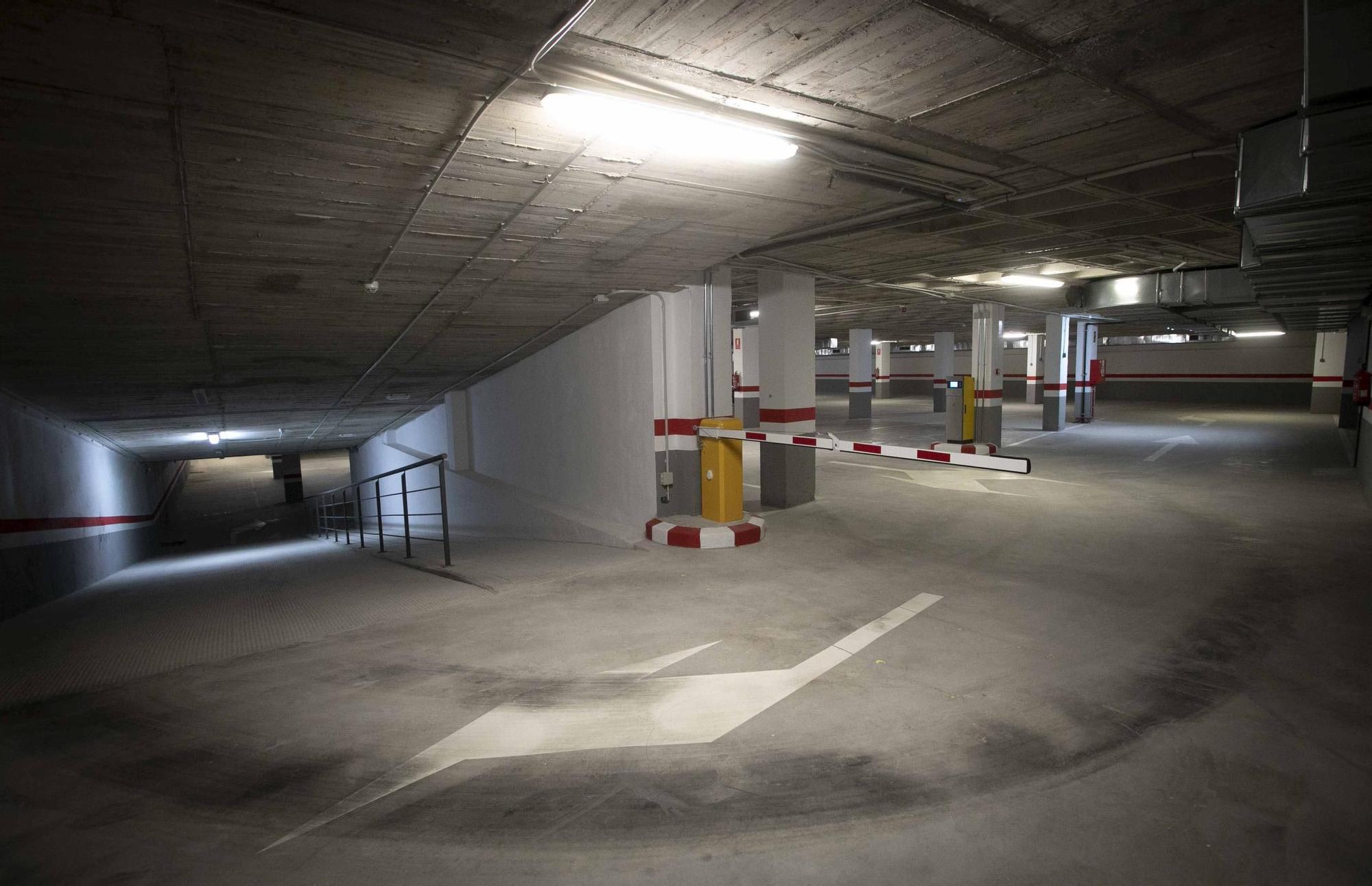 Así es el nuevo parking de Sagunto, que ha tenido que esperar 9 años.