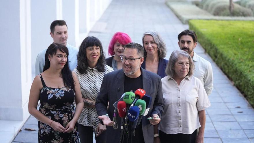 VÍDEO | Presentación de los 'ocho' de Adelante Andalucía en el Parlamento