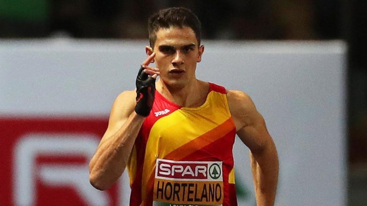 El atleta español, Bruno Hortelano, retrasa su estreno esta temporada