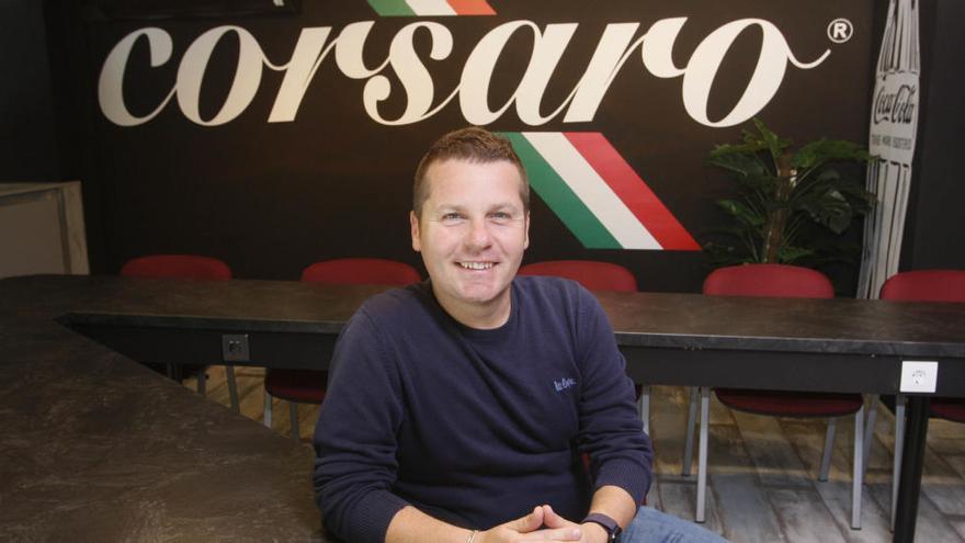 Alessio Corsaro, gerent de les pizzeries Corsaro