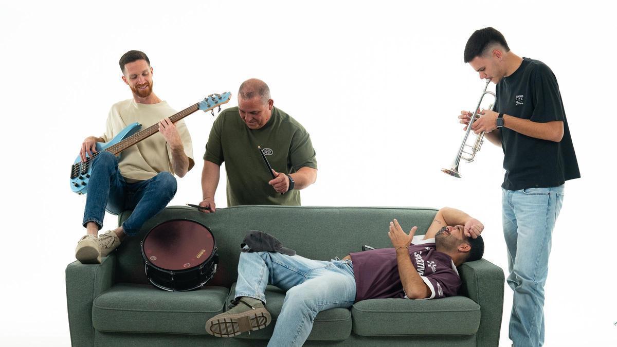 El grupo Kilombo Improvisado que estará presente en el concierto solidario por Venezuela en Alboroto.
