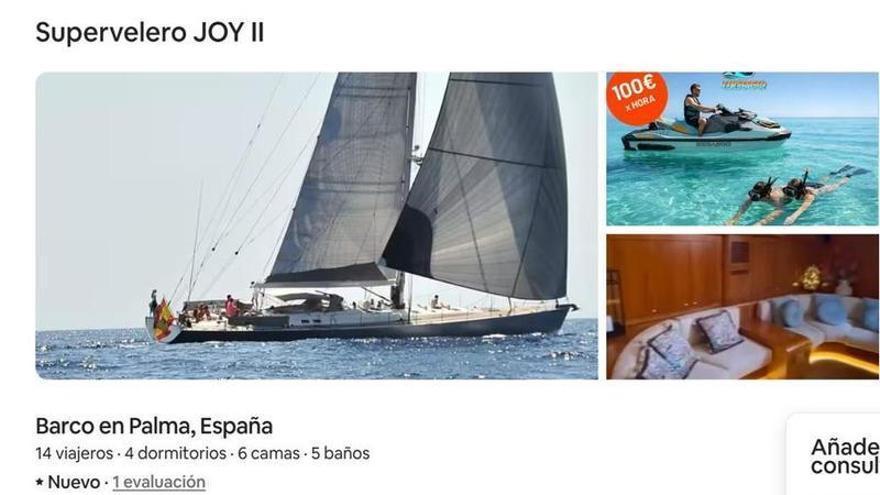 Paco Garrido, el anfitrión 'pirata' de Airbnb en Mallorca, ahora es Lisa y extiende el negocio al mar