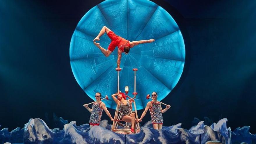 Una de les escenes de l&#039;espectacle &quot;Luzia&quot; |