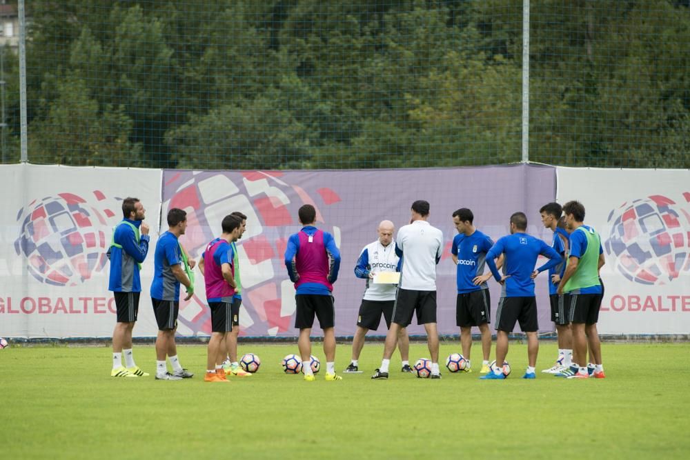 Entrenamiento del Oviedo