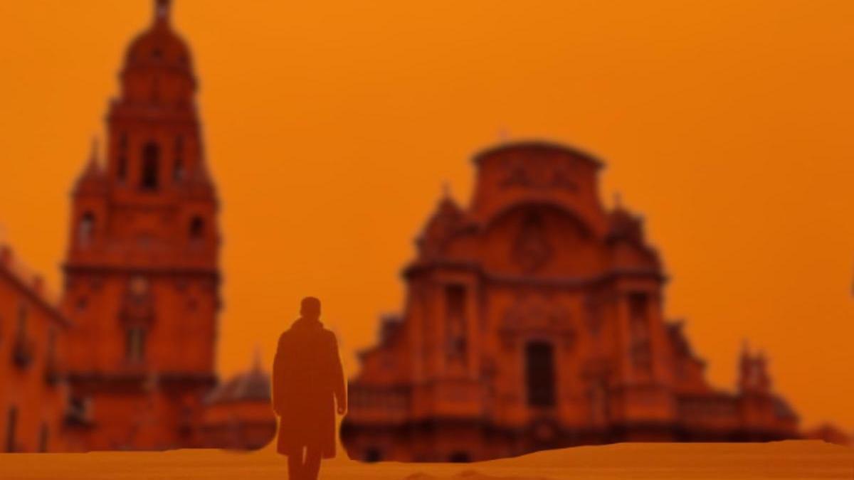 Meme sobre la calima en Murcia