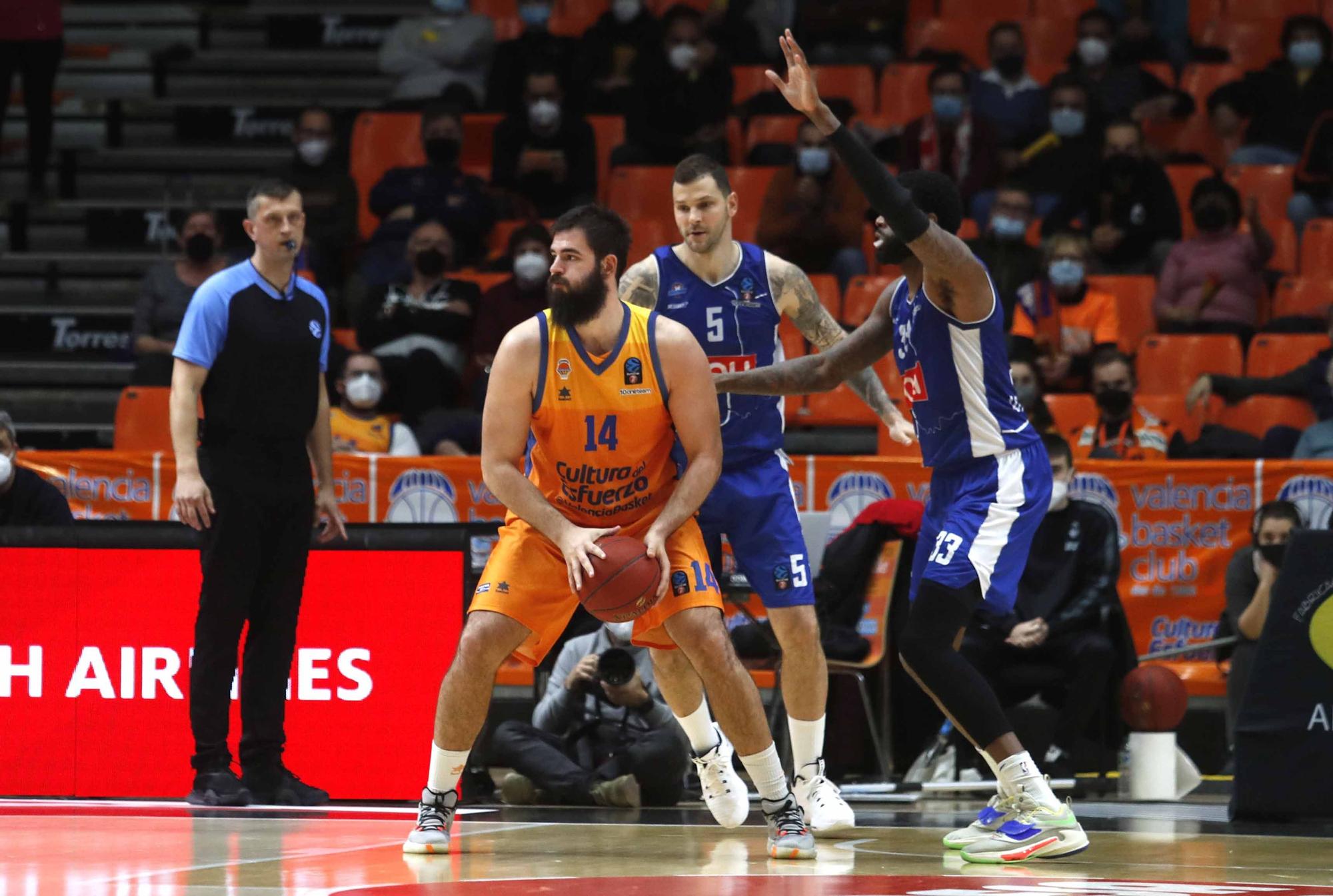 La  victoria de Valencia Basket ante el Buducnost