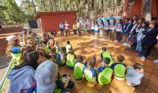 Mejoras en el campamento para educación ambiental de La Esperanza