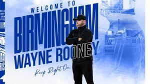 Wayne Rooney, presentado en el Birmingham