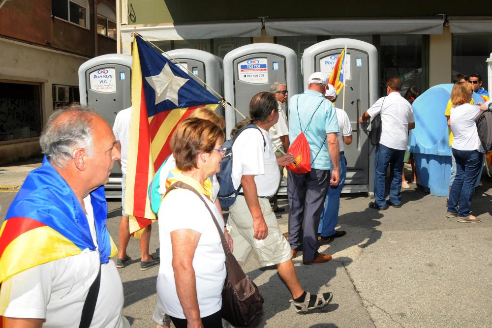 Macrogaleria de la Diada a Berga